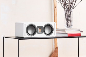 Audiovector QR C SE Dark Walnut - kolumna centralna