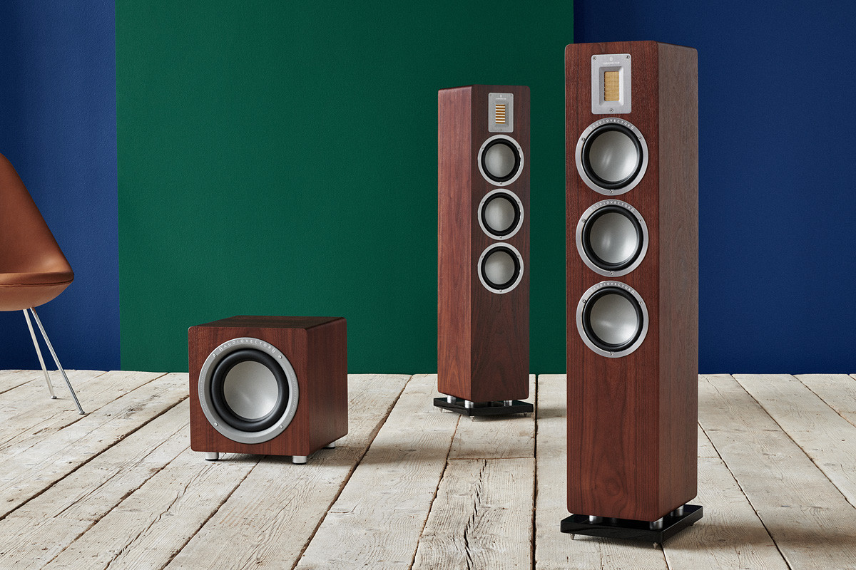 Audiovector QR SUB SE Dark Walnut - subwoofer aktywny