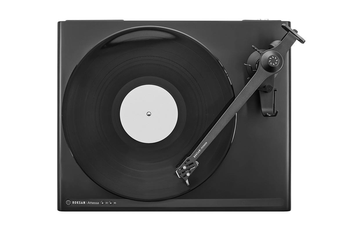 Roksan Attessa Turntable Satin Black - gramofon analogowy