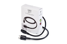 QED XT3 - przewód zasilający AC | power cord o długości 2 m