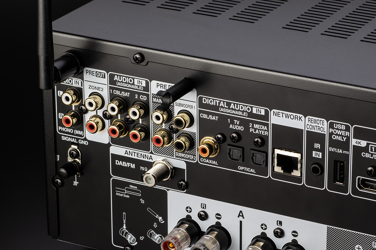 Denon DRA-900H Black - amplituner stereo