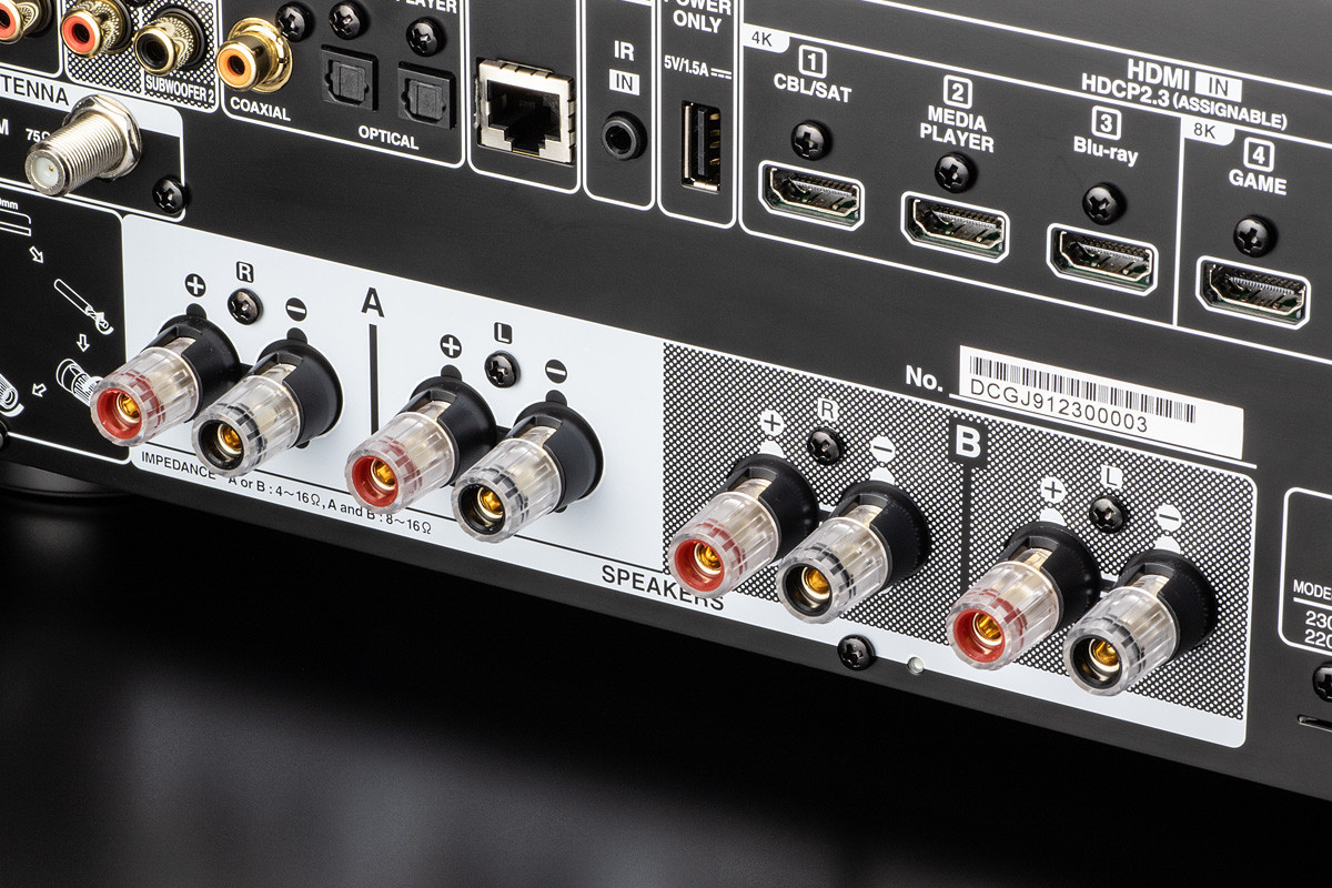 Denon DRA-900H Black - amplituner stereo