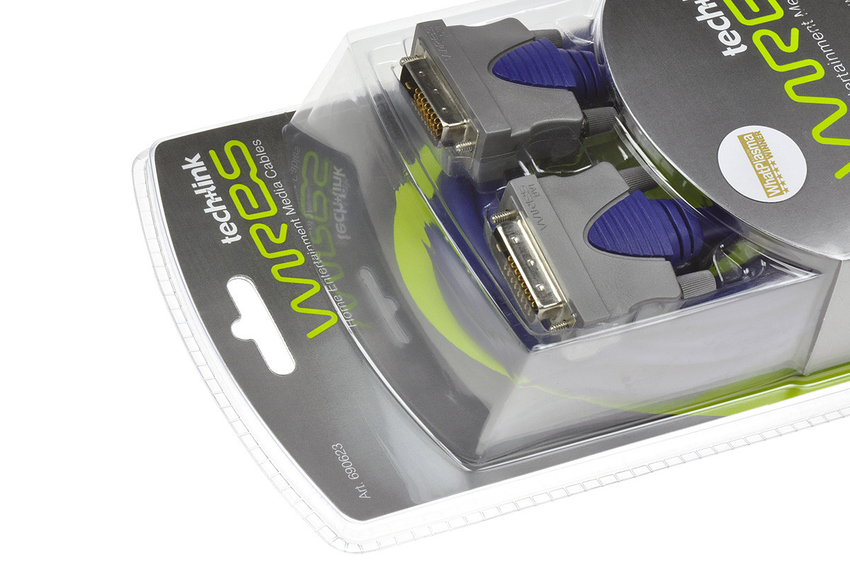 Techlink WiresNX 690623 - przewód DVI-D/DVI-D o długości 3 m