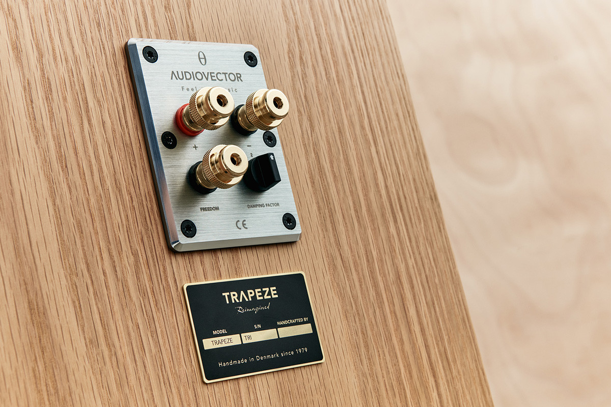 Audiovector Trapeze Reimagined Black Ash - kolumny podłogowe