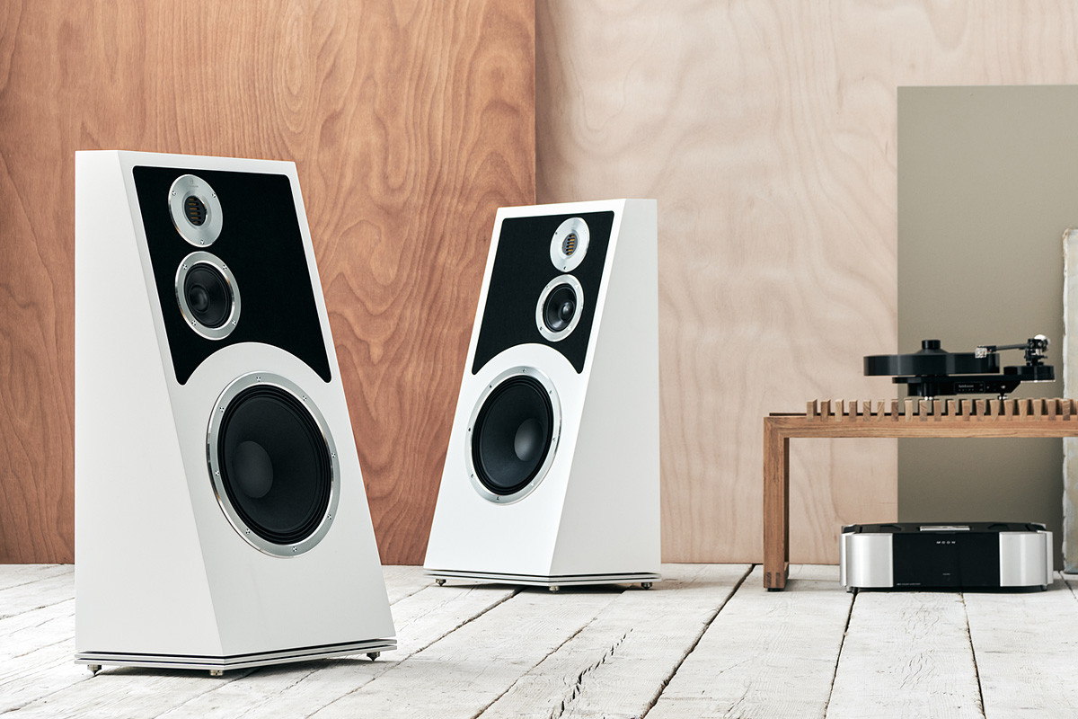 Audiovector Trapeze Reimagined Black Ash - kolumny podłogowe