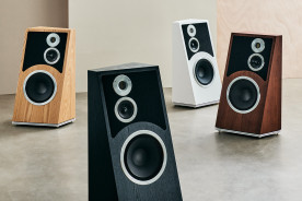 Audiovector Trapeze Reimagined Black Ash - kolumny podłogowe