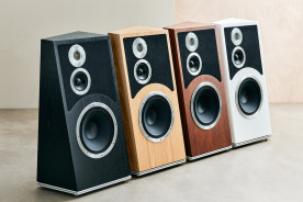 Audiovector Trapeze Reimagined Black Ash - kolumny podłogowe