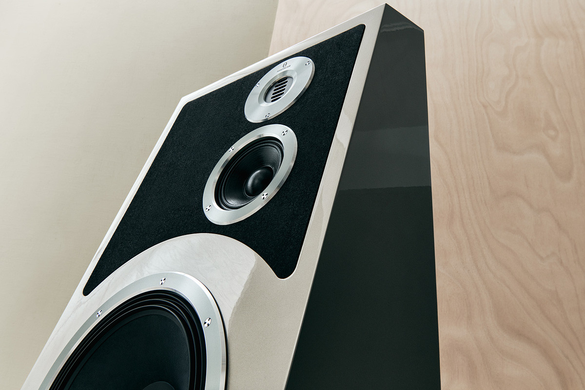 Audiovector Trapeze Reimagined White Silk - kolumny podłogowe