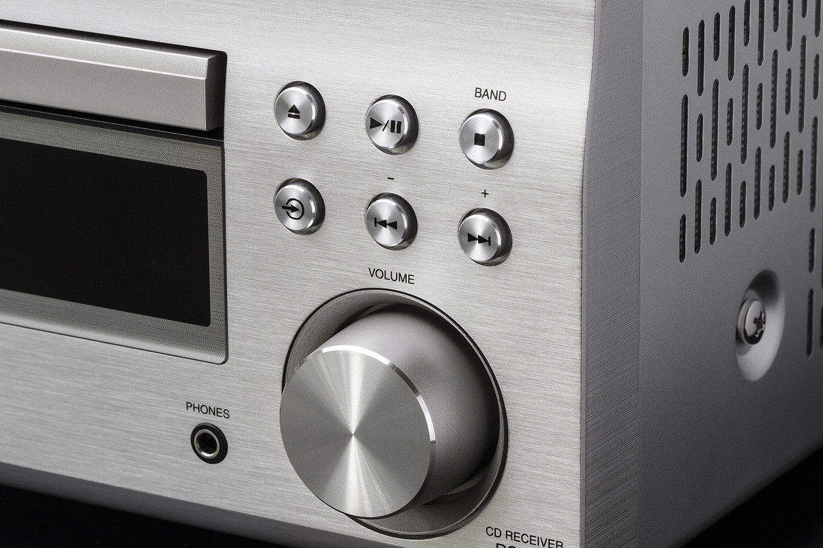 Denon RCD-M41 Premium Silver - amplituner stereo z odtwarzaczem CD