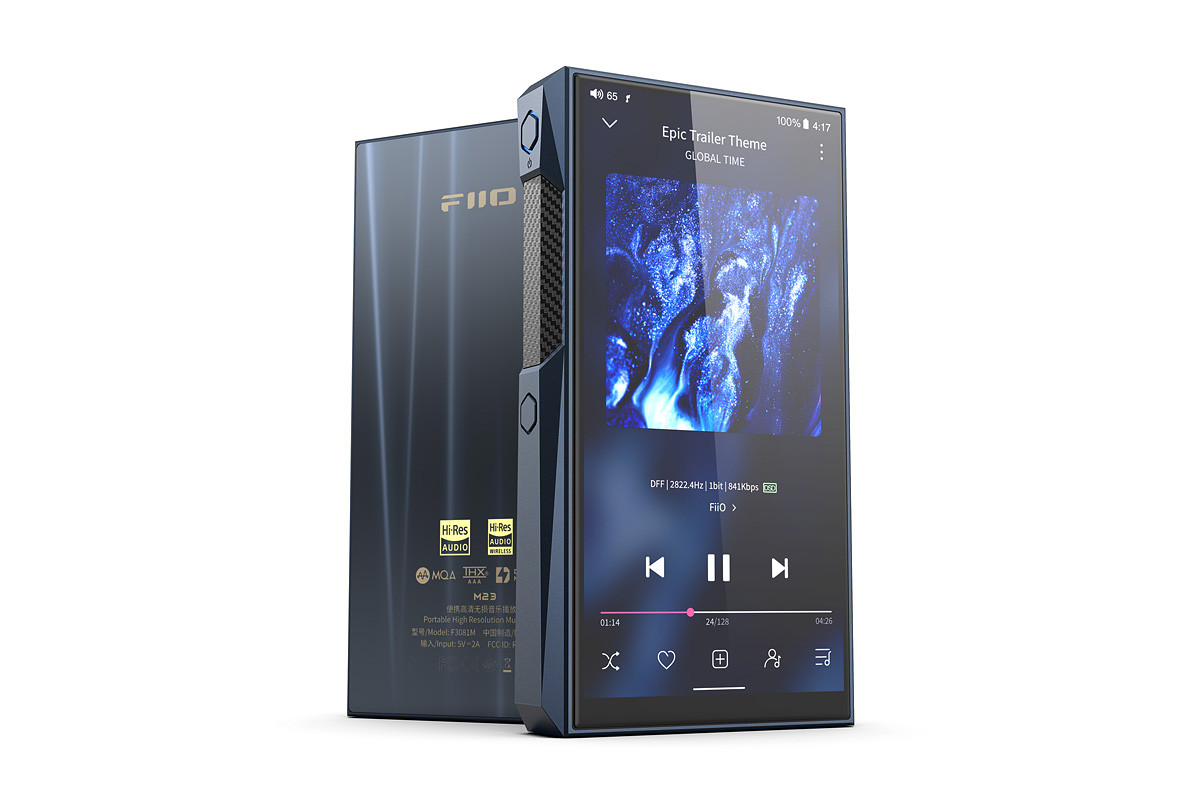 FiiO M23 Deep Blue - przenośny odtwarzacz audio