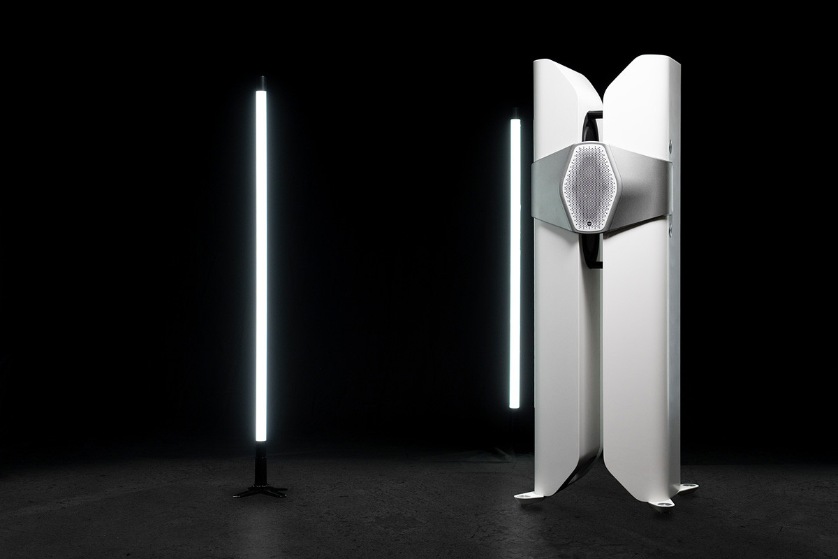 Monitor Audio Hyphn Matte Black - kolumny podłogowe