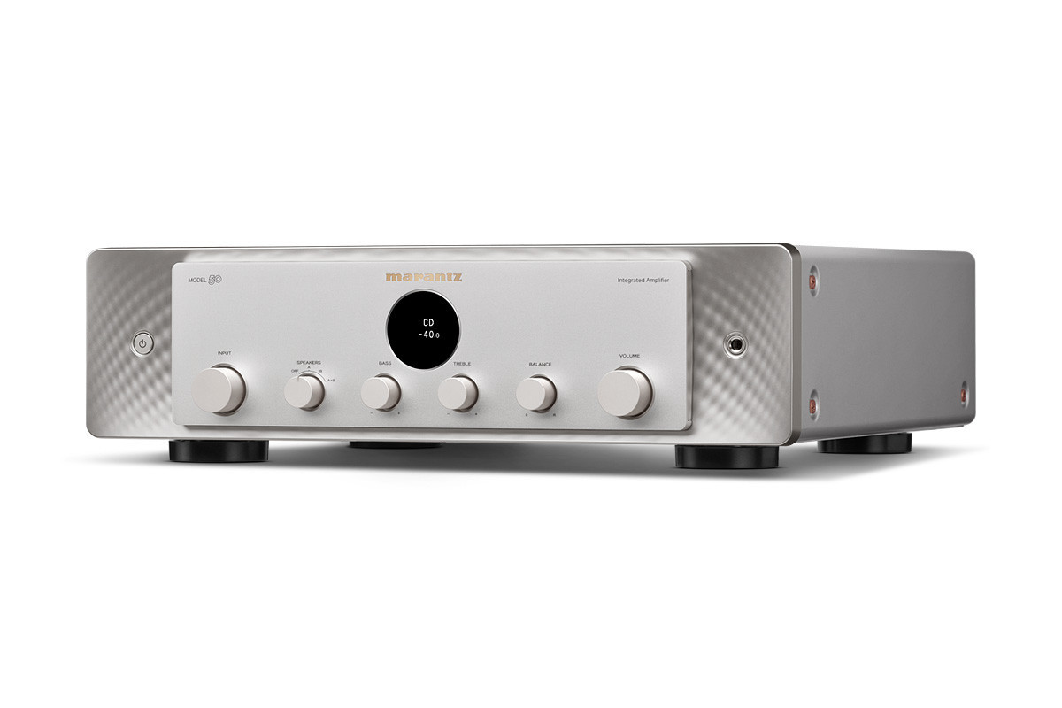 Marantz MODEL 50 Silver/Gold - wzmacniacz stereo