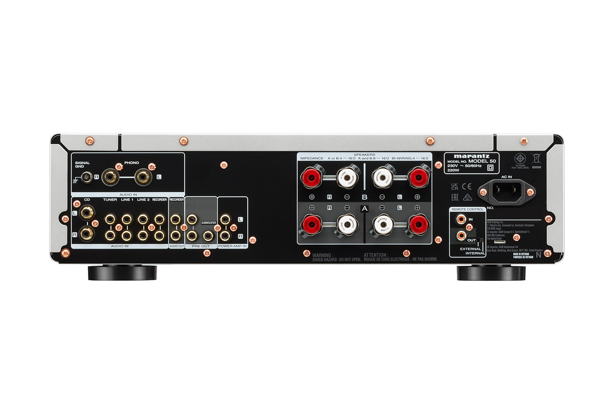 Marantz MODEL 50 Silver/Gold - wzmacniacz stereo