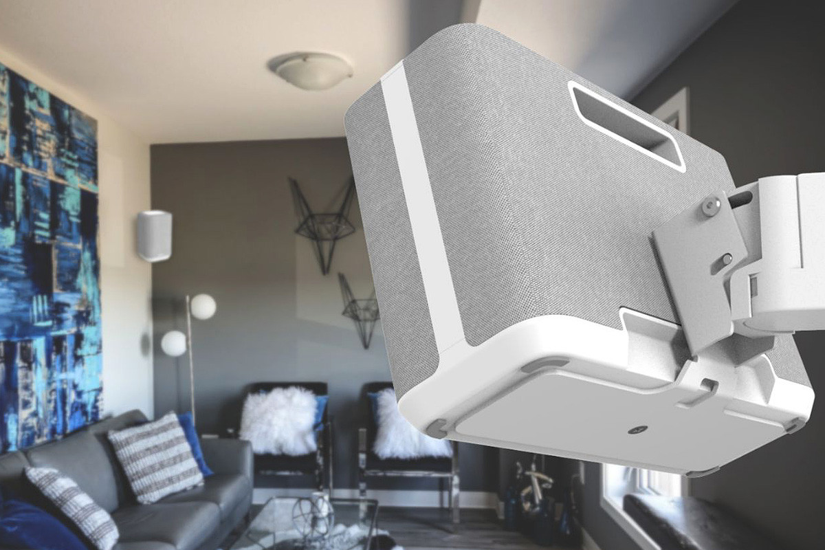 Cavus DH 250 Wallmount White - uchwyt do strefowego odtwarzacza Denon HOME 250