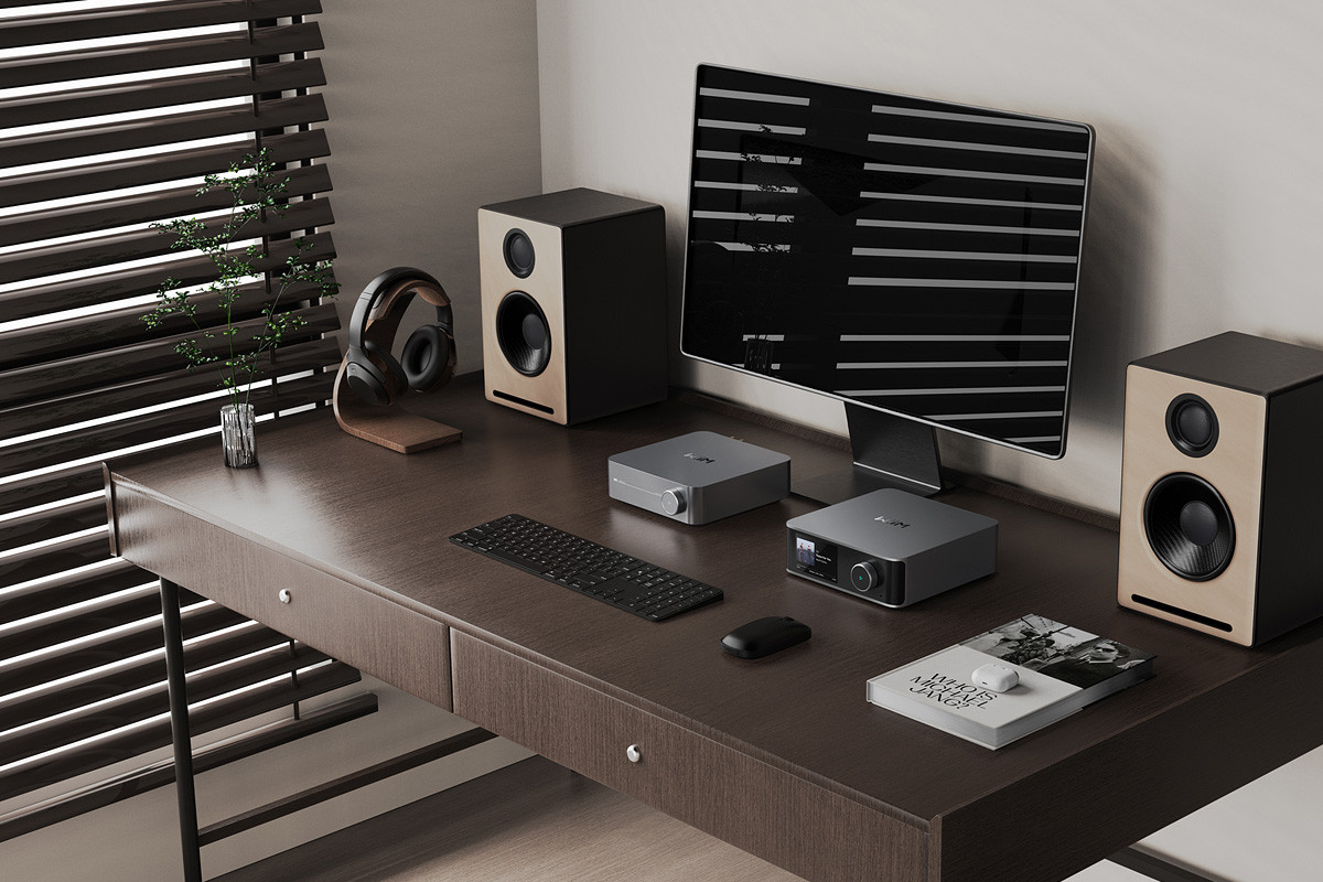 WiiM Ultra Dark Grey - sieciowy odtwarzacz audio