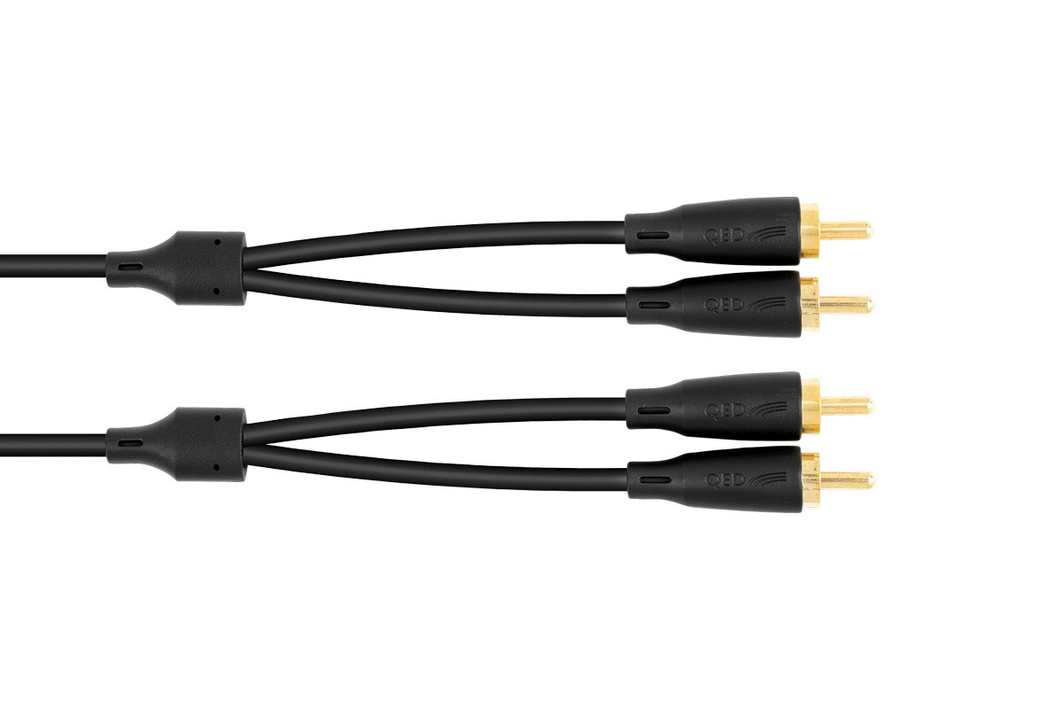 QED Connect Phono - przewód 2xRCA/2xRCA | interkonekt stereo o długości 1,5 m