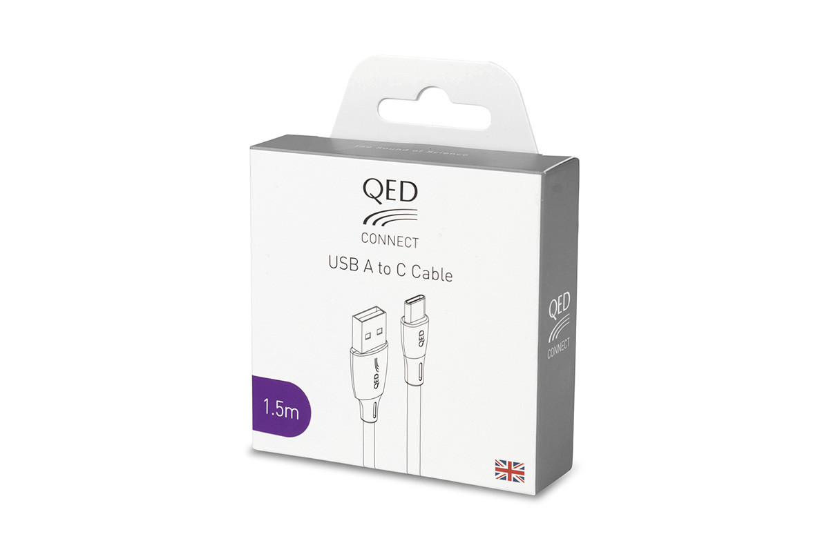 QED Connect USB A-C - przewód USB A/C o długości 0,75 m