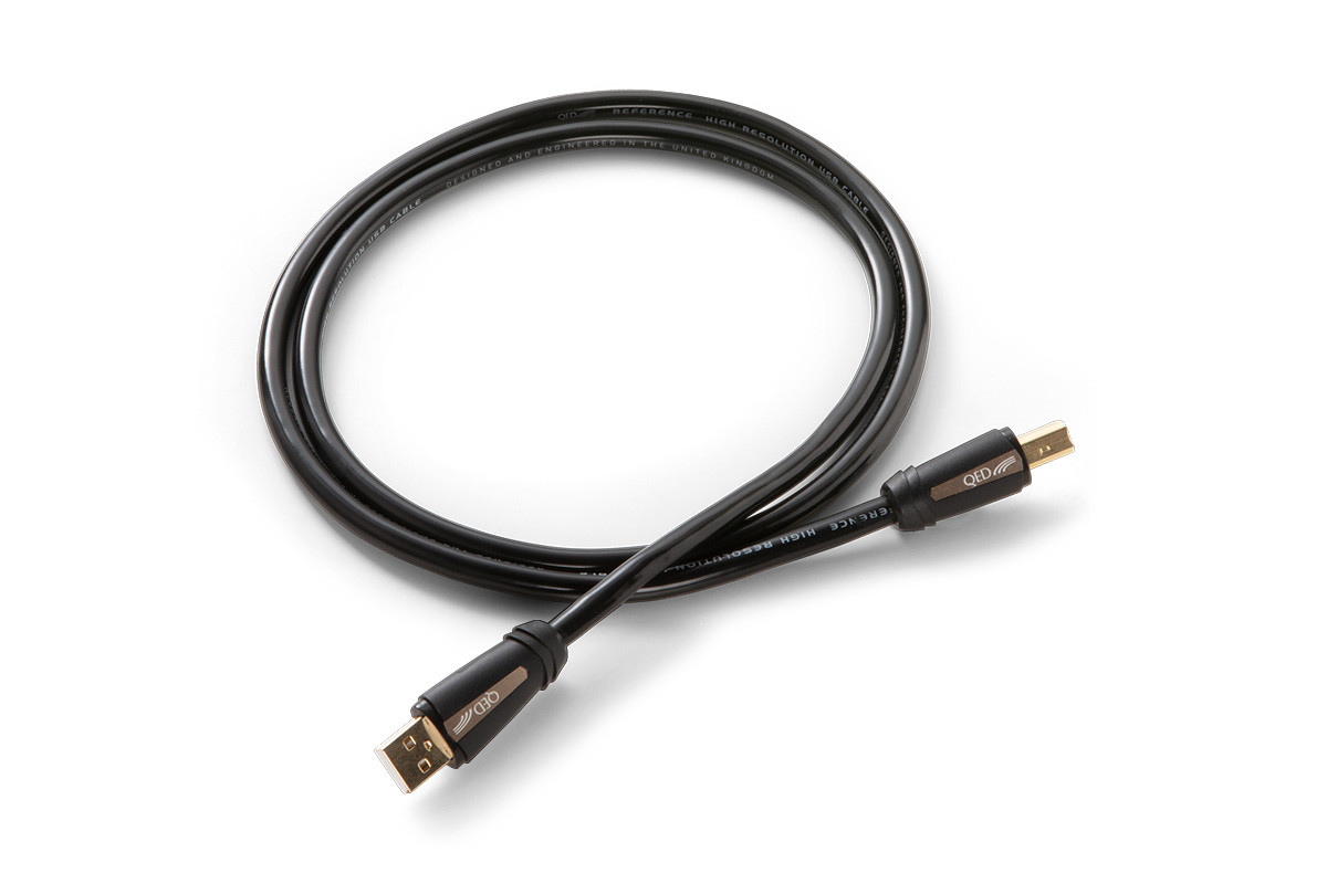 QED Reference USB A-B - przewód USB 2.0 A/B o długości 1 m