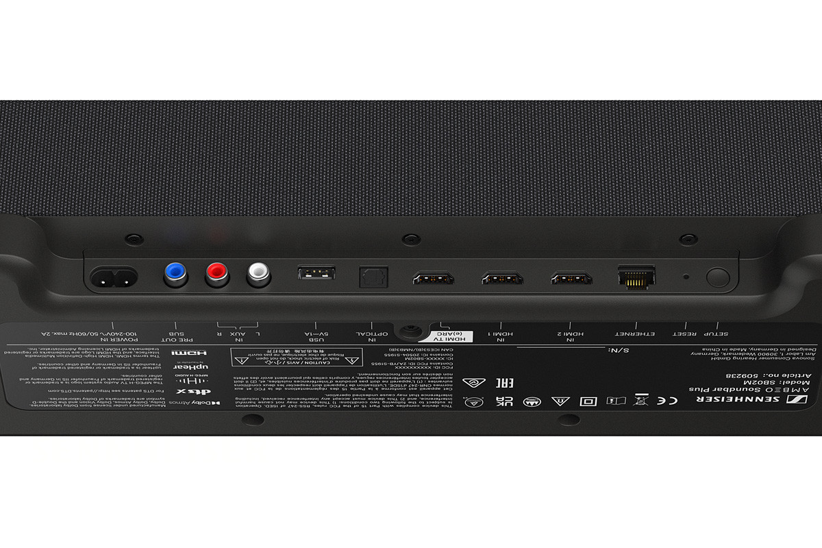 Sennheiser AMBEO Soundbar Plus - system głośników soundbar
