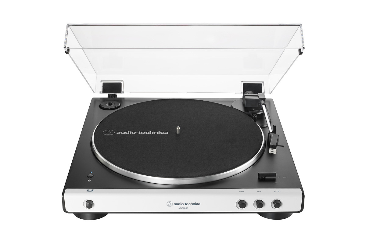 Audio-Technica AT-LP60XBT White - gramofon analogowy