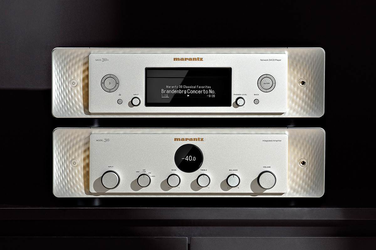 Marantz MODEL 30 Silver/Gold - wzmacniacz stereo
