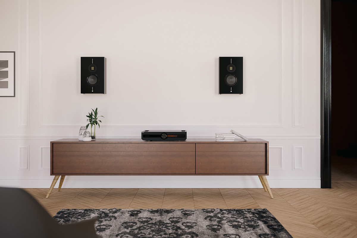 Monitor Audio Gold On-Wall 6G High Gloss Black - kolumna ścienna