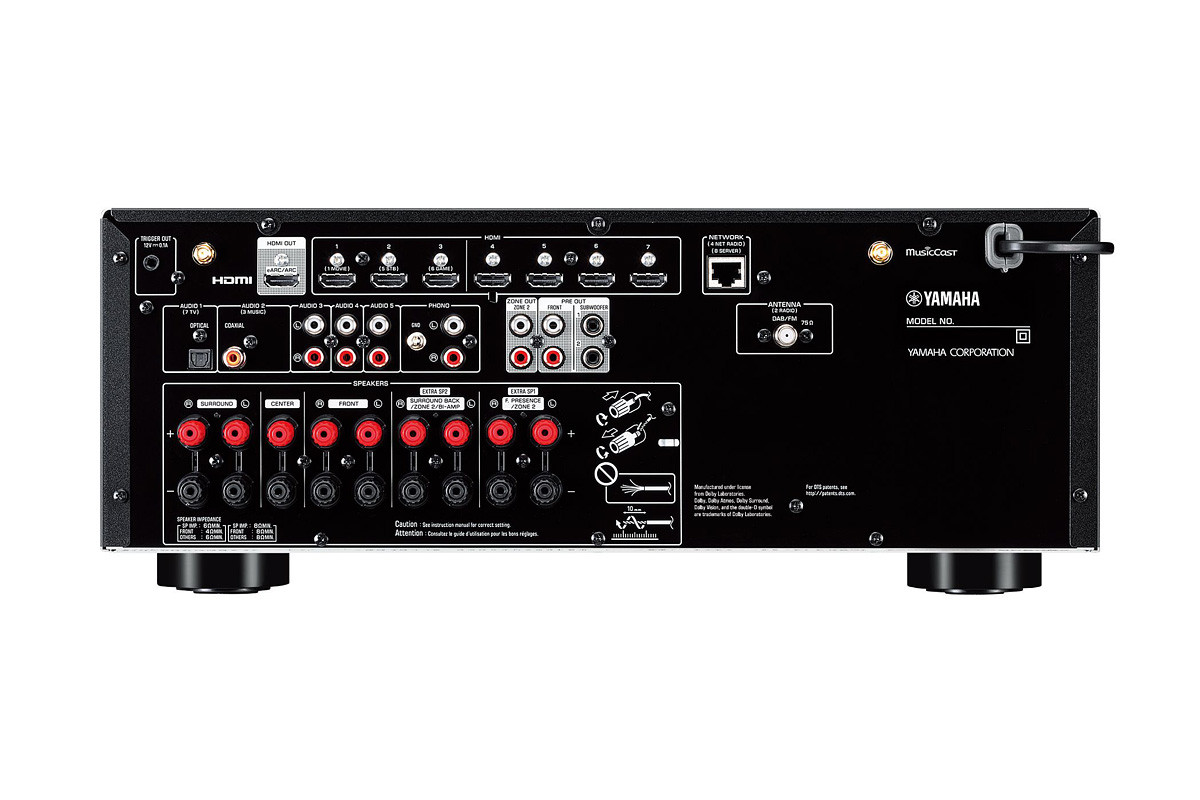 Yamaha RX-V6A - amplituner wielokanałowy