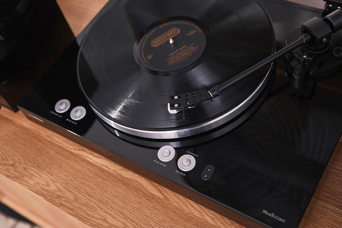 Yamaha MusicCast VINYL 500 | TT-N503 Black - gramofon analogowy z funkcjami sieciowymi