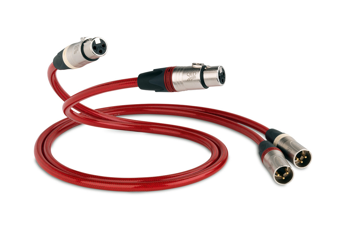 QED Reference XLR Audio 40 - przewód 2xXLR/2xXLR | interkonekt stereo o długości 3 m