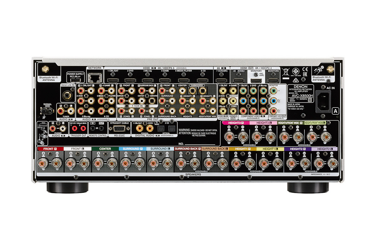 Denon AVC-X8500HA Premium Silver - amplituner wielokanałowy