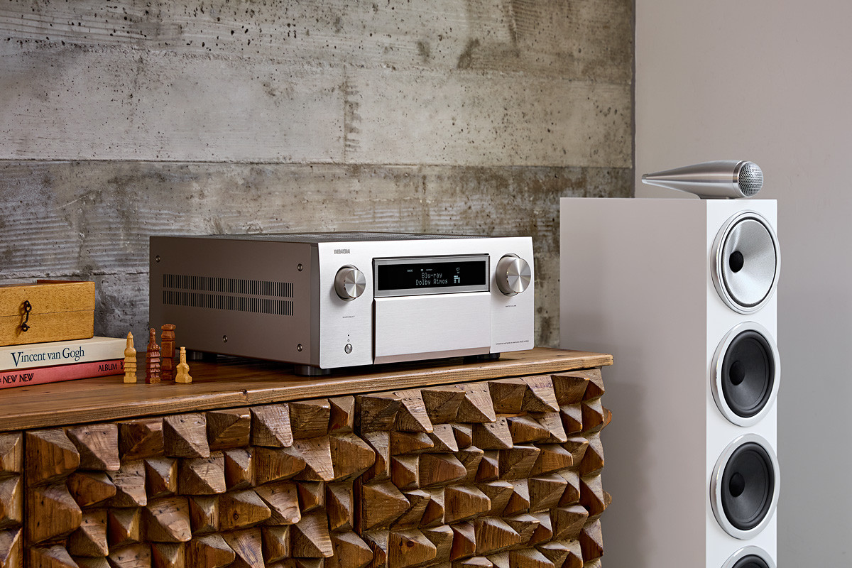 Denon AVC-A10H Premium Silver - amplituner wielokanałowy