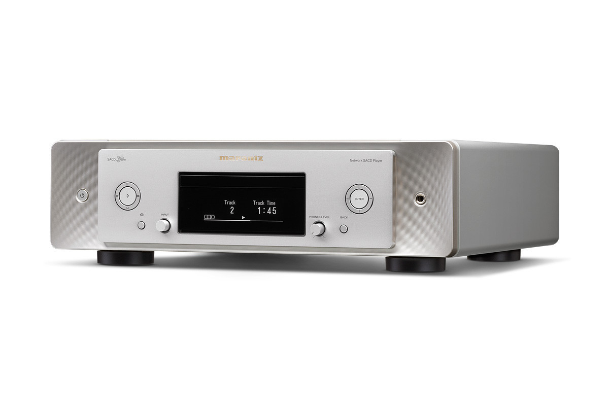 Marantz SACD 30n Silver/Gold - odtwarzacz płyt CD/SACD z funkcjami sieciowymi